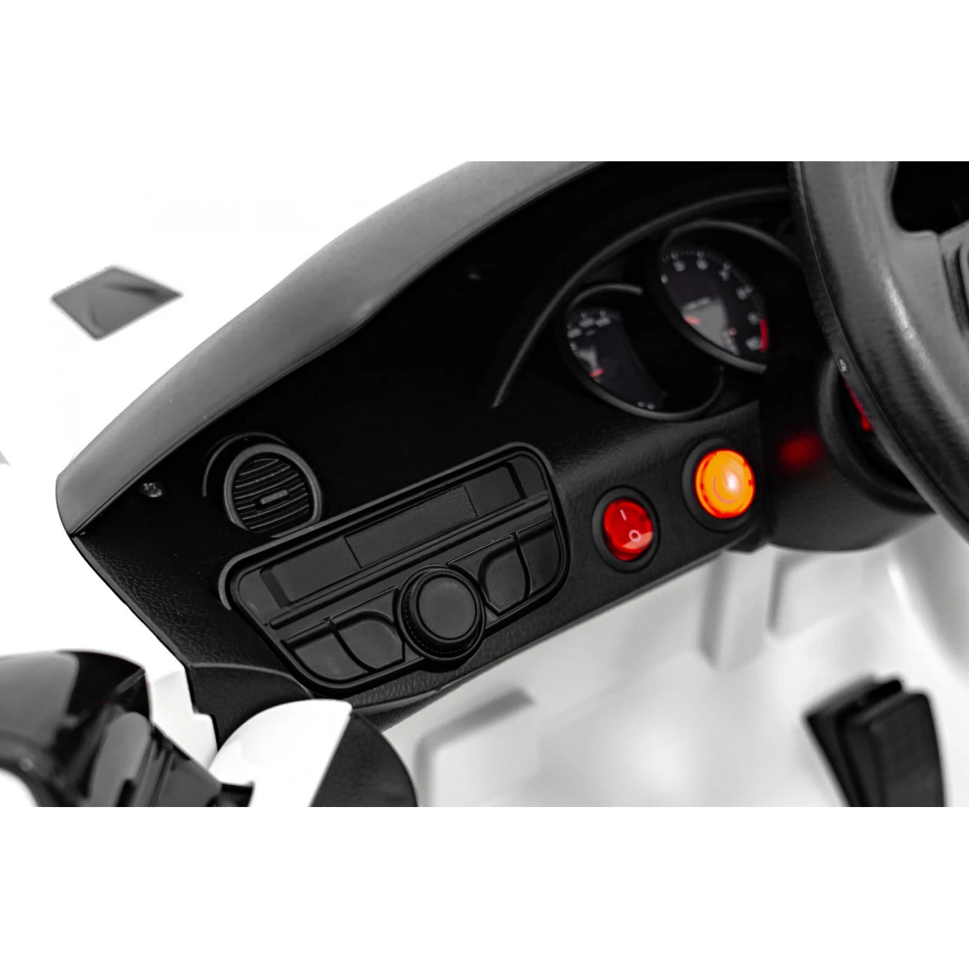 PORSCHE SPYDER RS 718 MP4 WHITE 12V