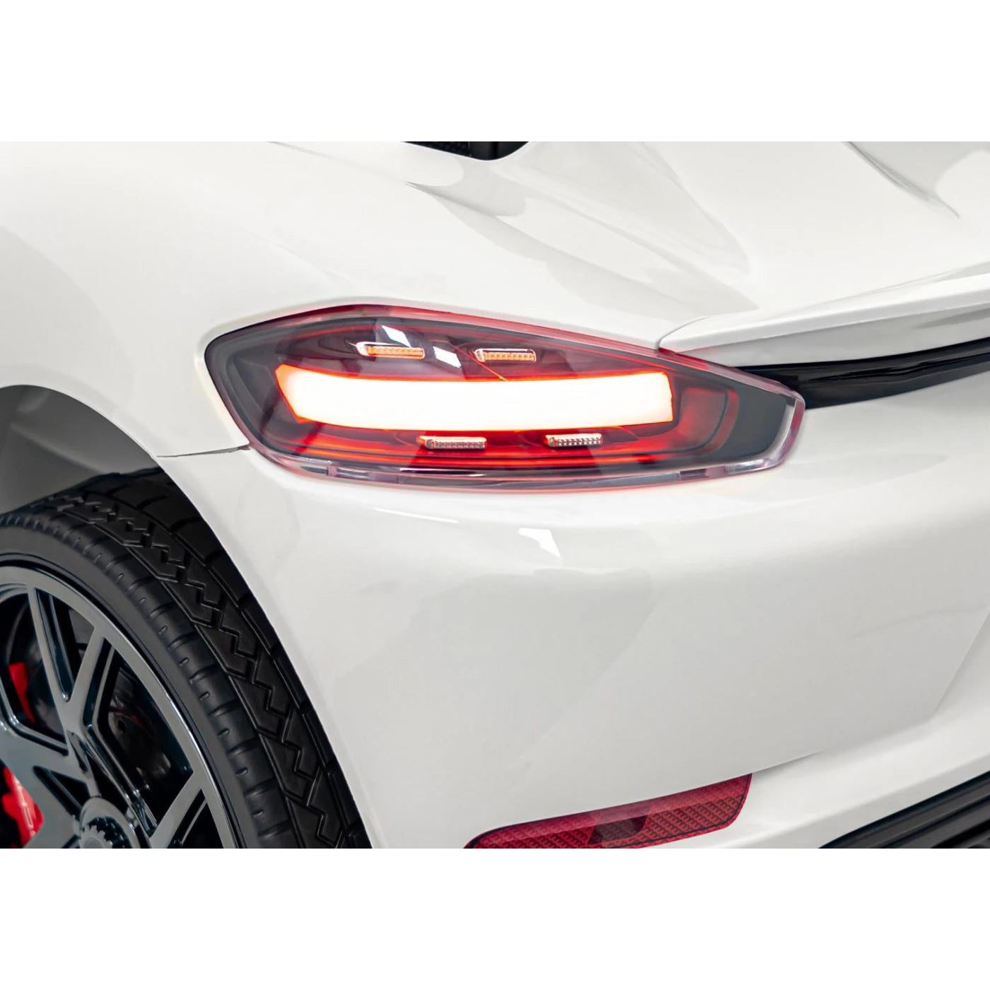 PORSCHE SPYDER RS 718 MP4 WHITE 12V