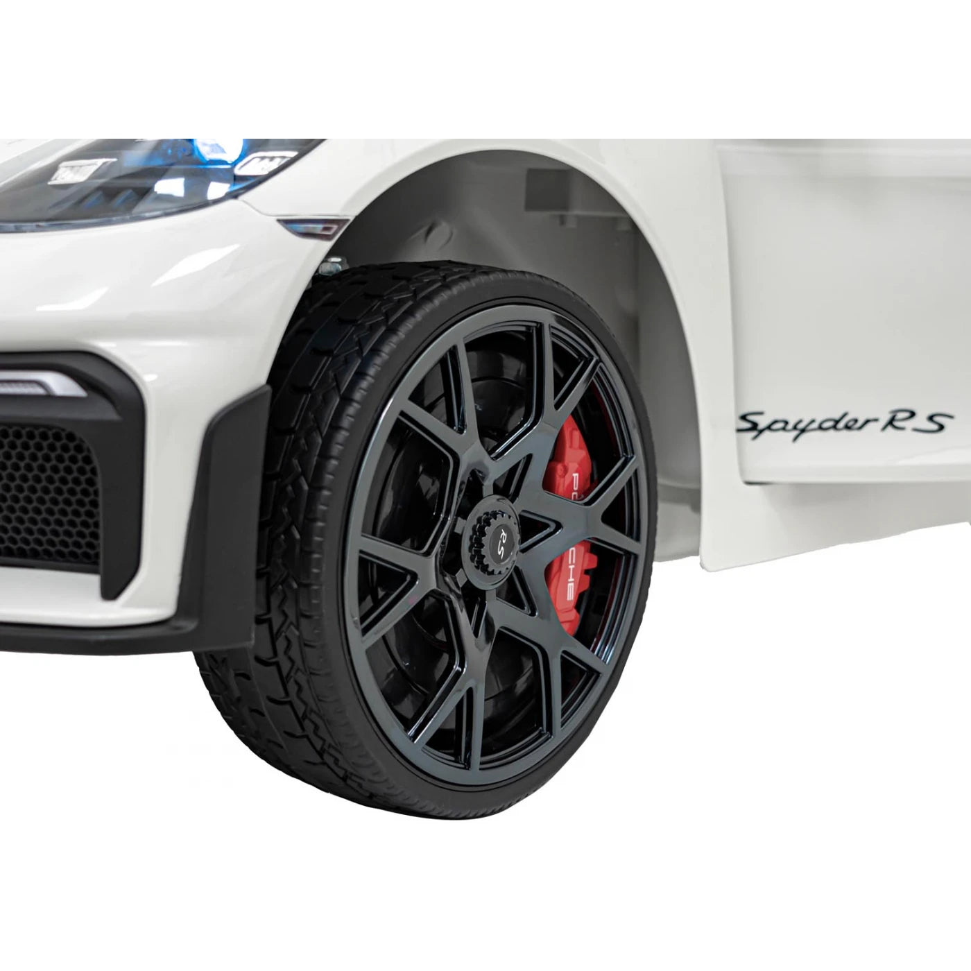 PORSCHE SPYDER RS 718 MP4 WHITE 12V