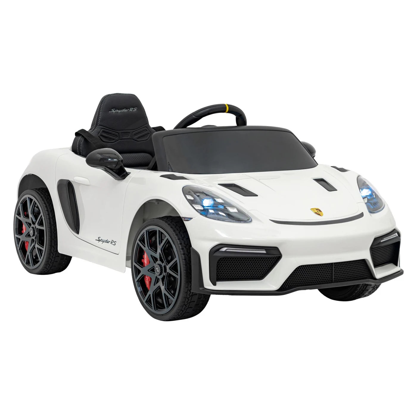 PORSCHE SPYDER RS 718 MP4 WHITE 12V
