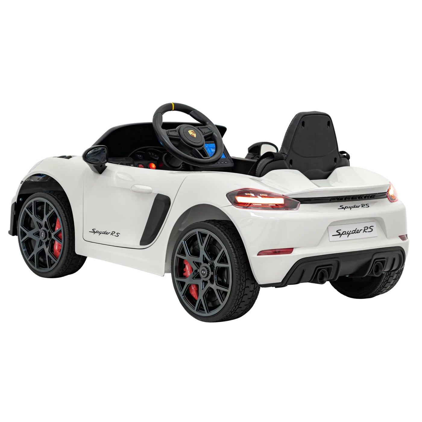 PORSCHE SPYDER RS 718 MP4 WHITE 12V