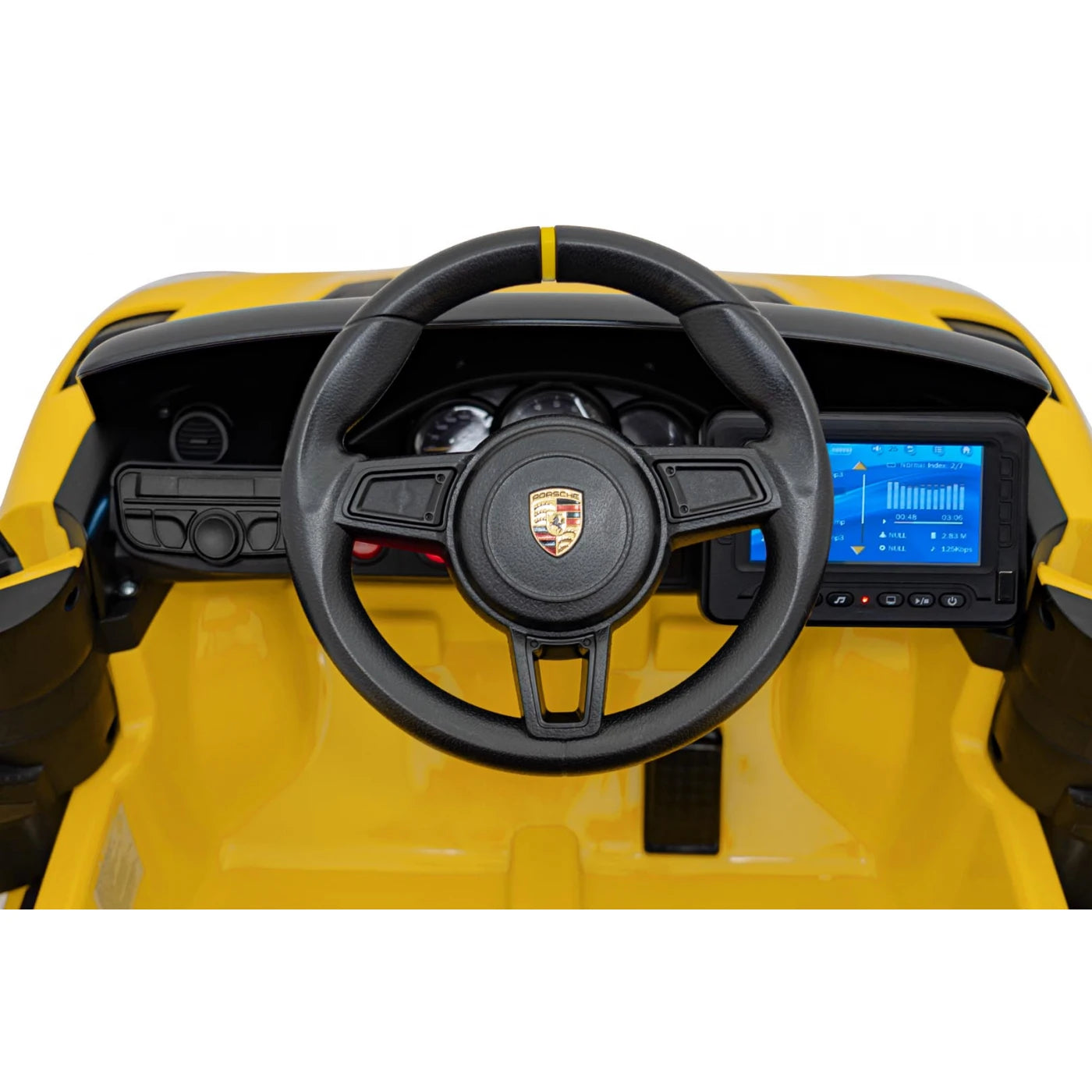 PORSCHE SPYDER RS 718 MP4 YELLOW 12V