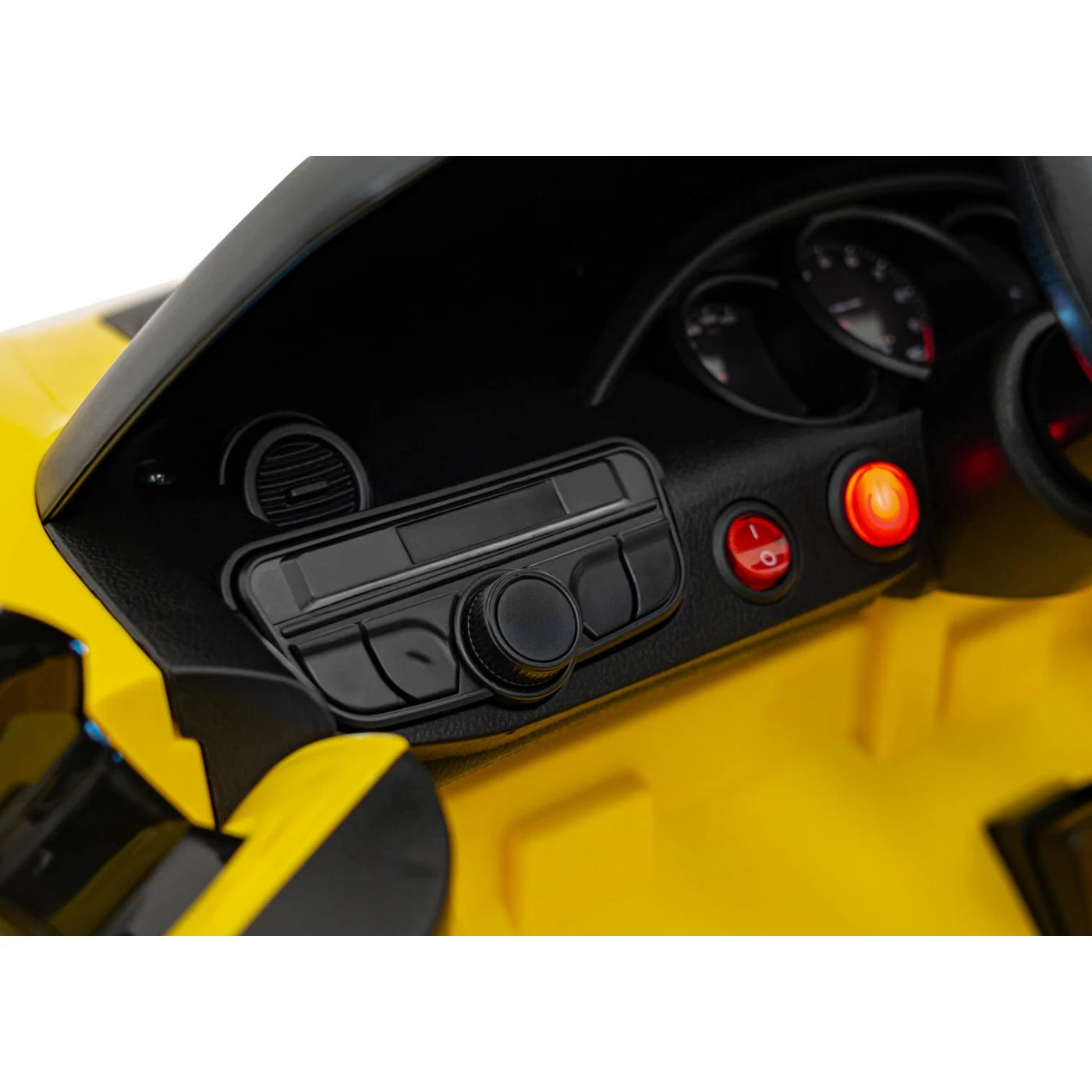 PORSCHE SPYDER RS 718 MP4 YELLOW 12V