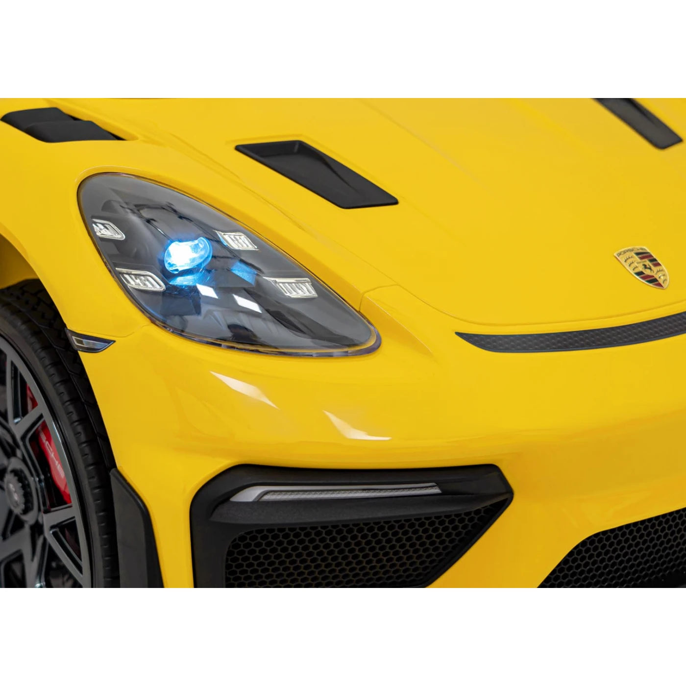 PORSCHE SPYDER RS 718 MP4 YELLOW 12V