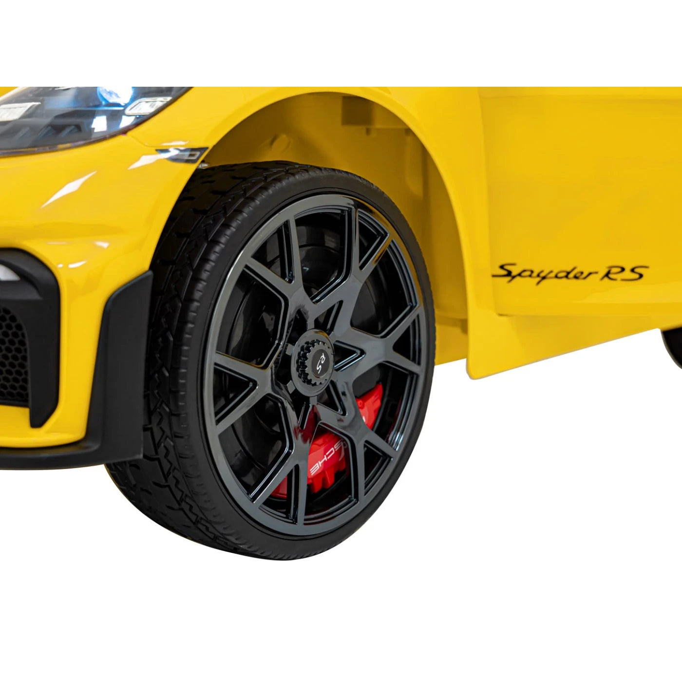 PORSCHE SPYDER RS 718 MP4 YELLOW 12V