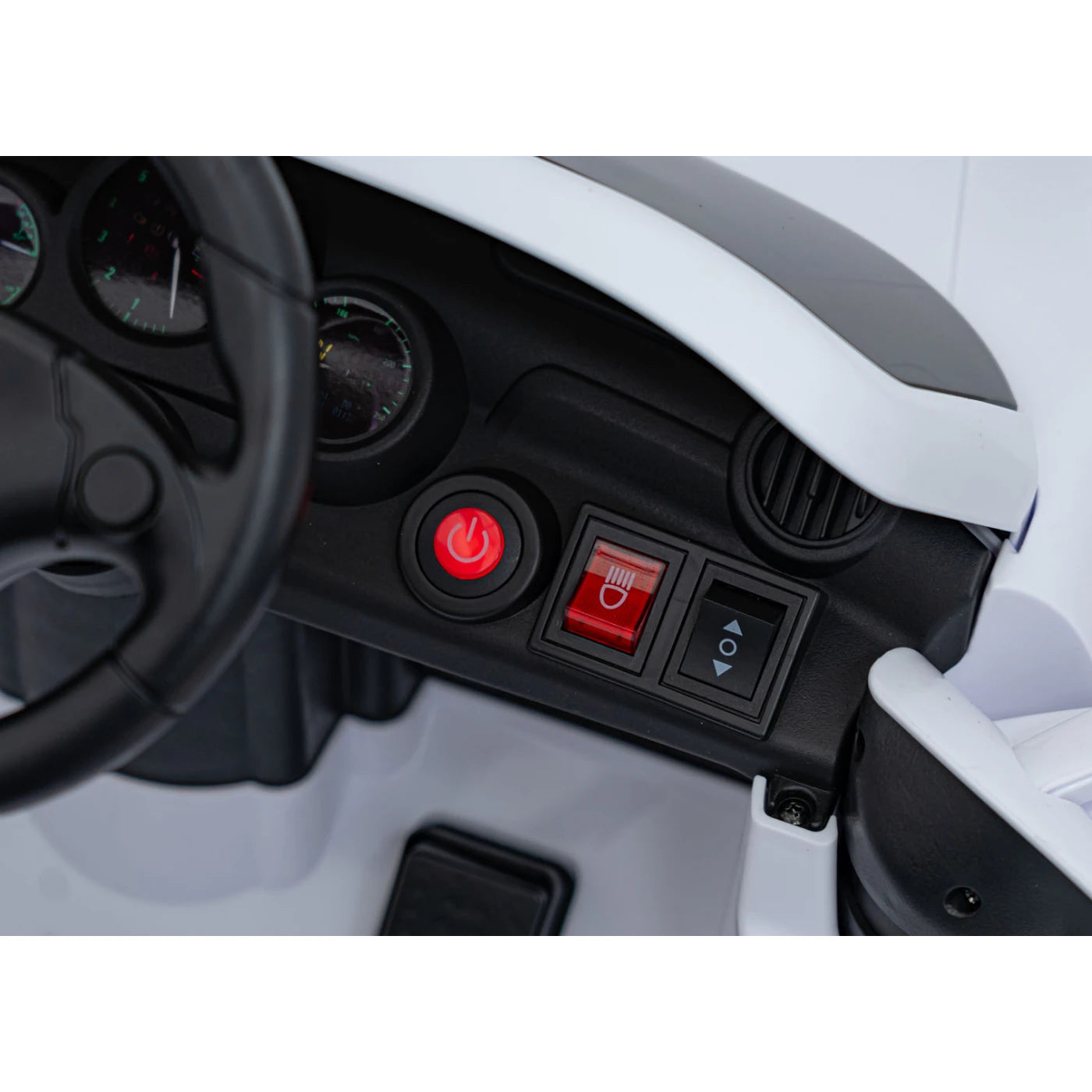 PORSCHE RUF CTR3 WHITE 12V