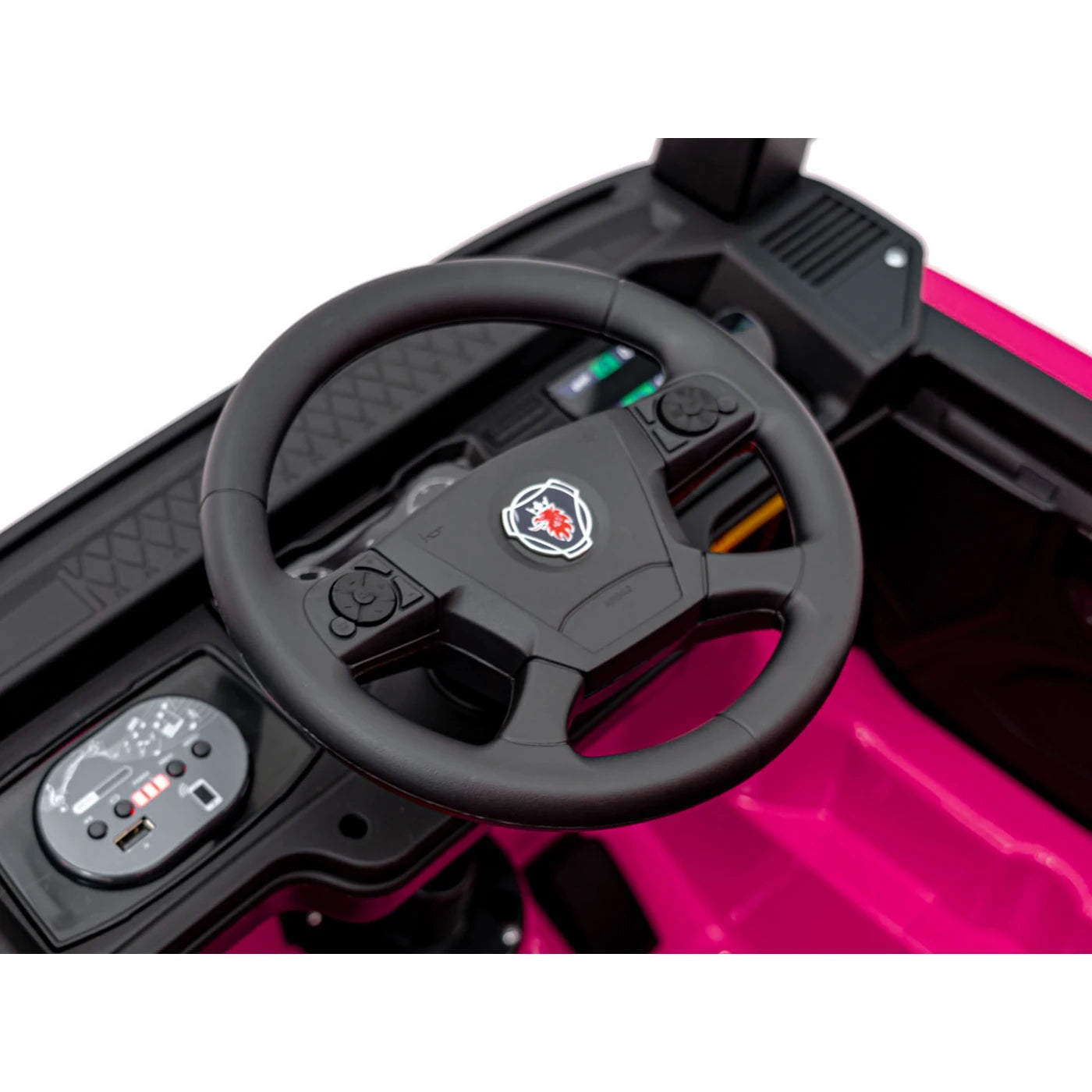 SCANIA R-SERIE TRUCK PINK 24V