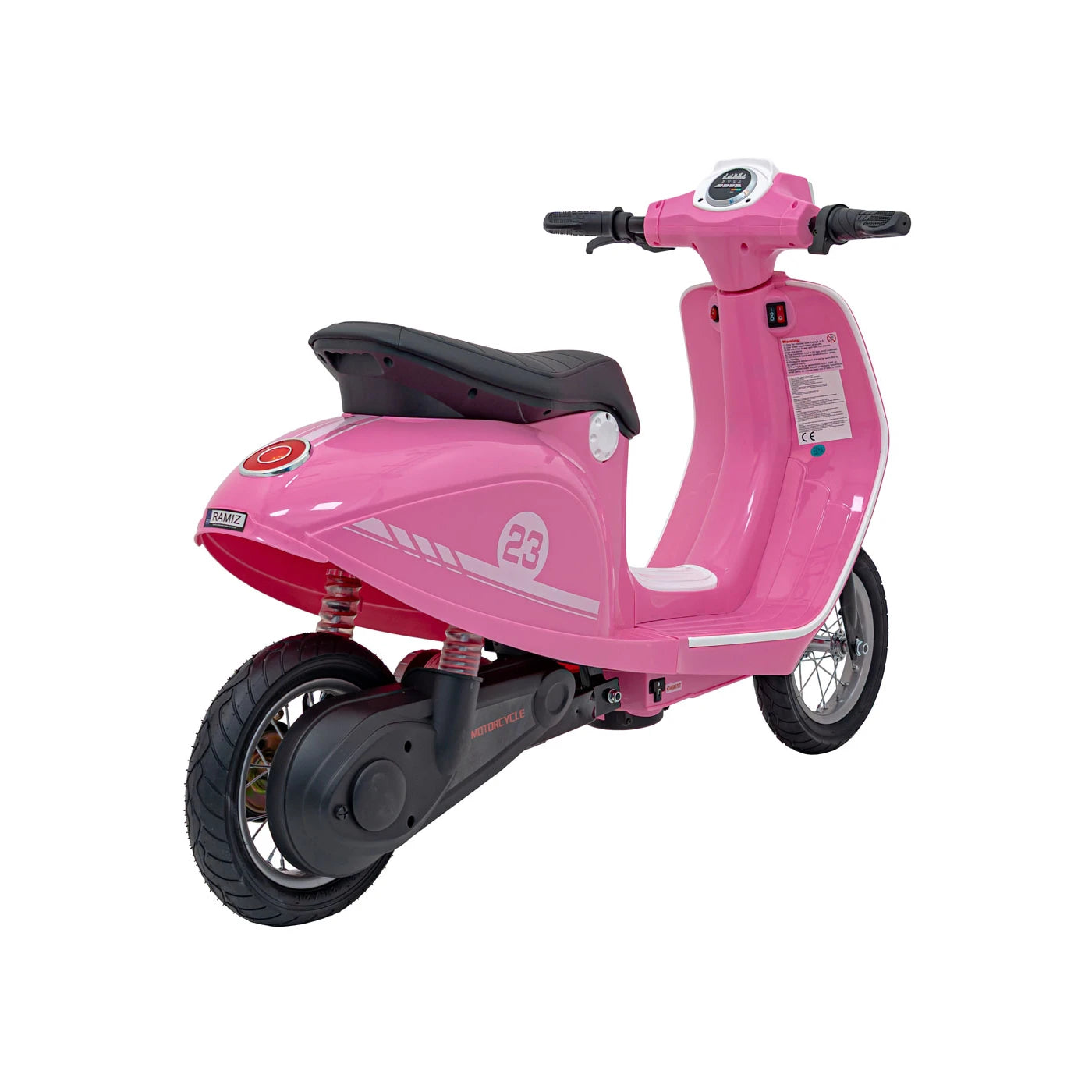SCOOTER RETRO 23 PINK 24V
