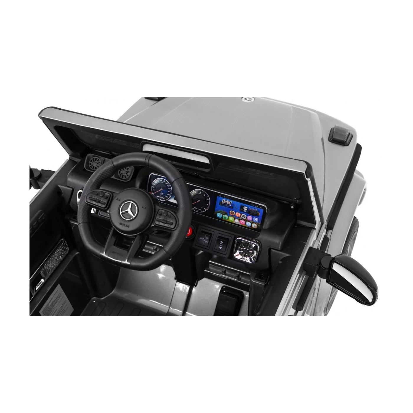 MERCEDES G63 SILVER 12V.