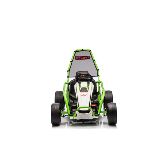 GOKART TORNADO DRIFT FUNCTION GREEN 24v