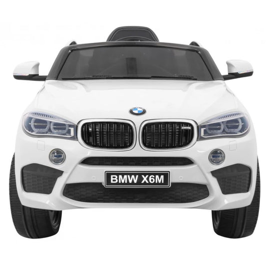 BMW X6M WHITE 12v