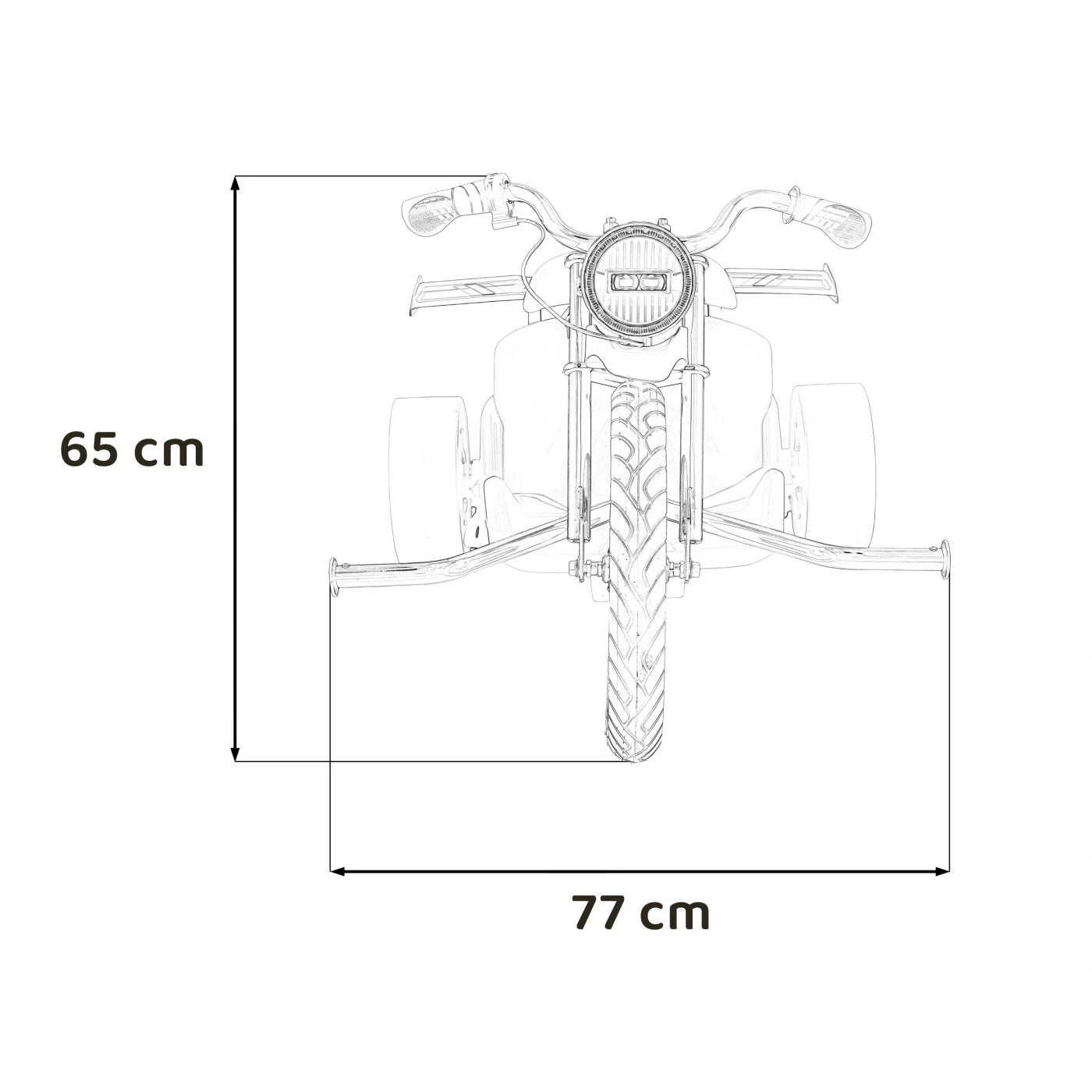 DRIFT BIKE 21 GREEN 24V
