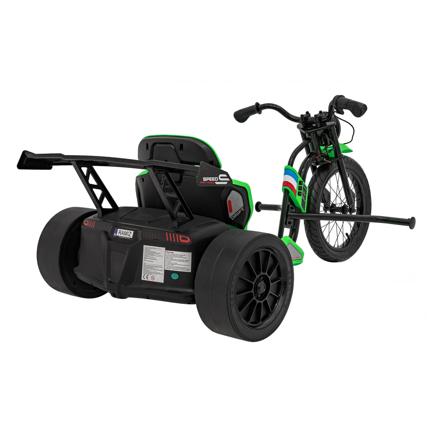 DRIFT BIKE 21 GREEN 24V