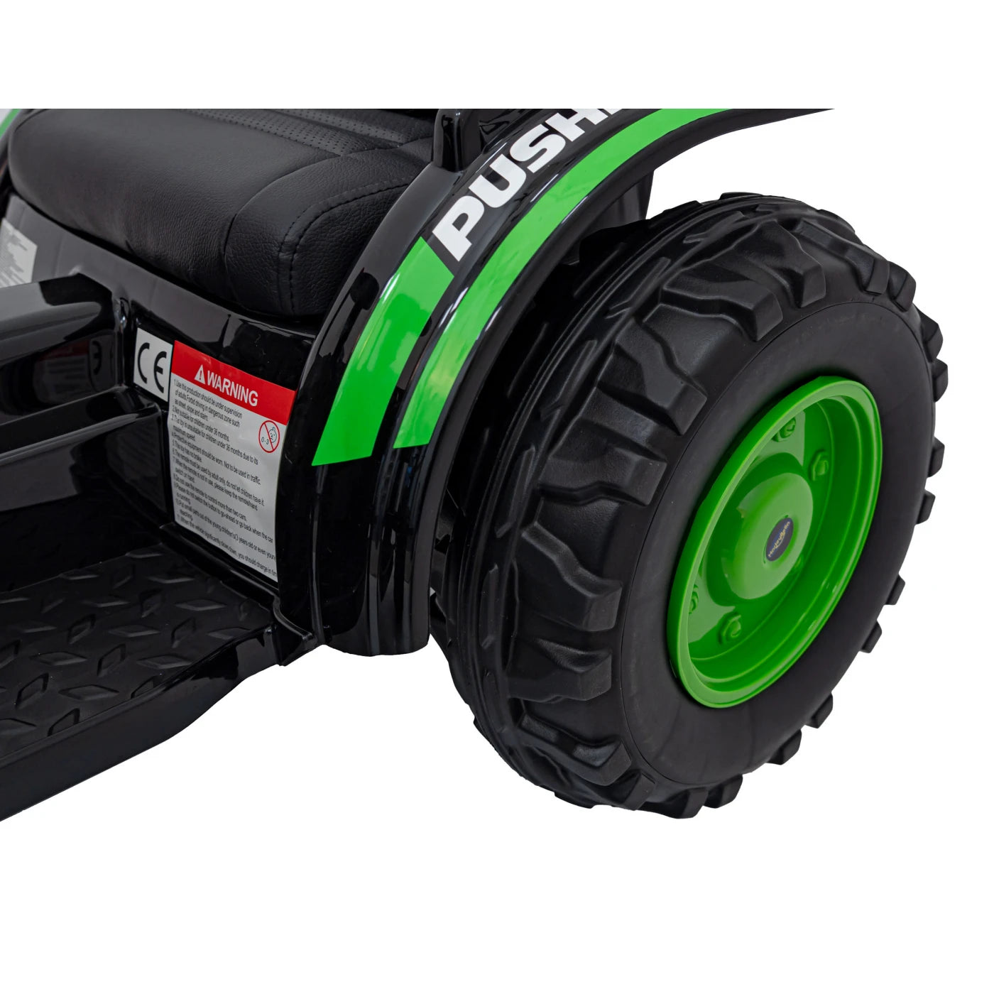 TRACTOR EXCAVATOR GREEN 12v