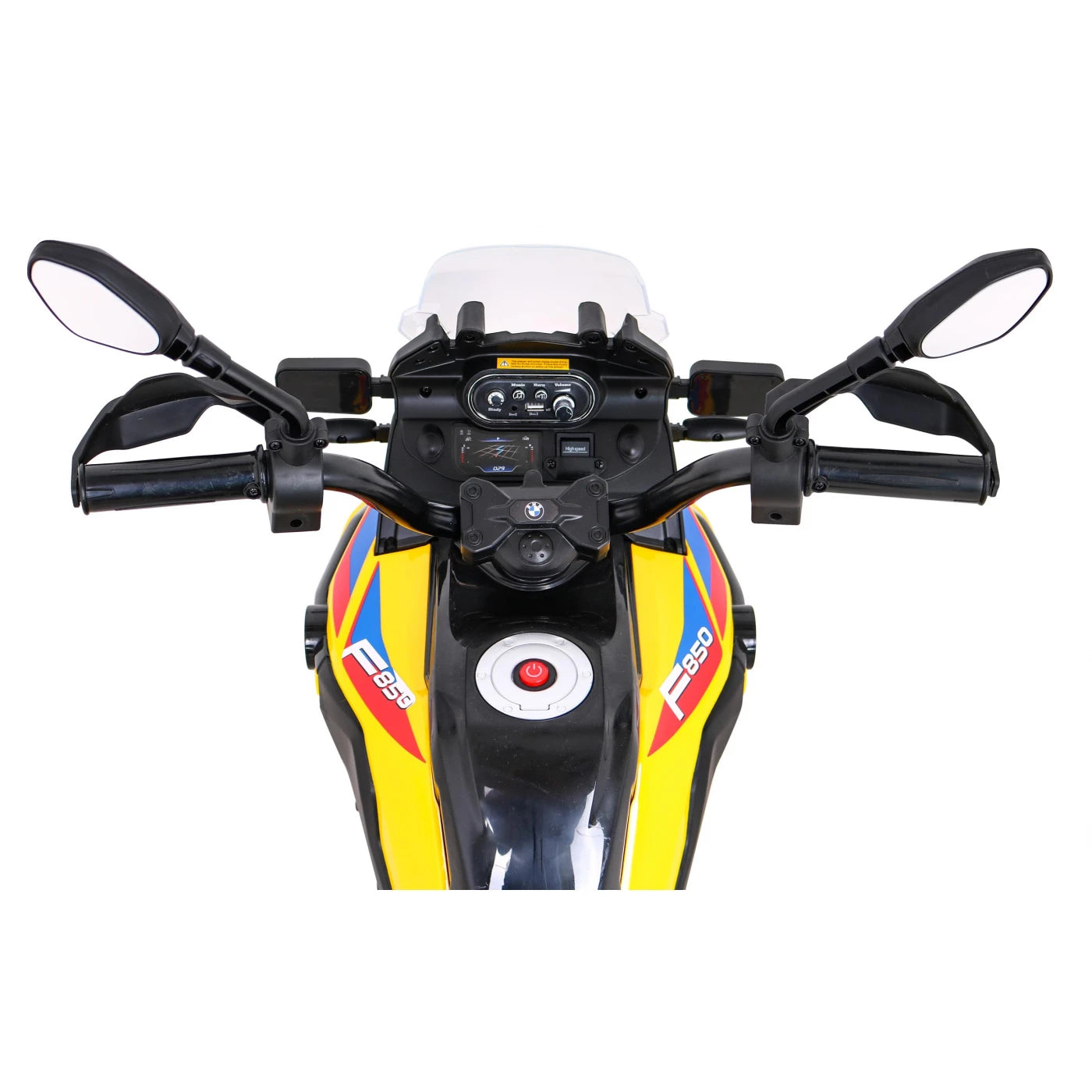MOTO BMW F850 GS YELLOW 12V