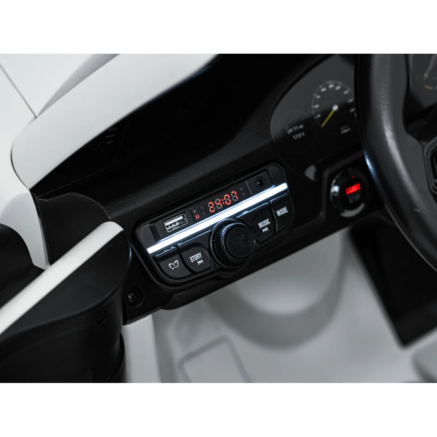 PORSCHE 911 GT3 MP4 WHITE 24V