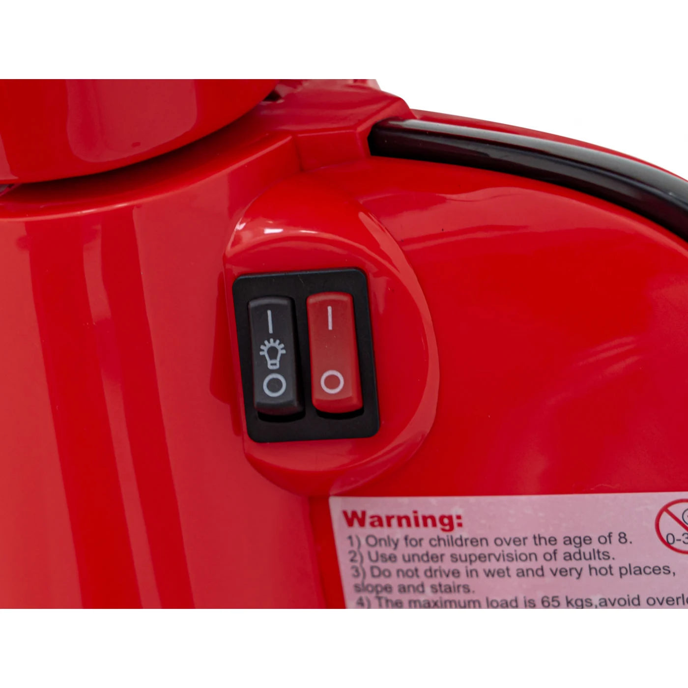 SCOOTER RETRO 23 RED 24V