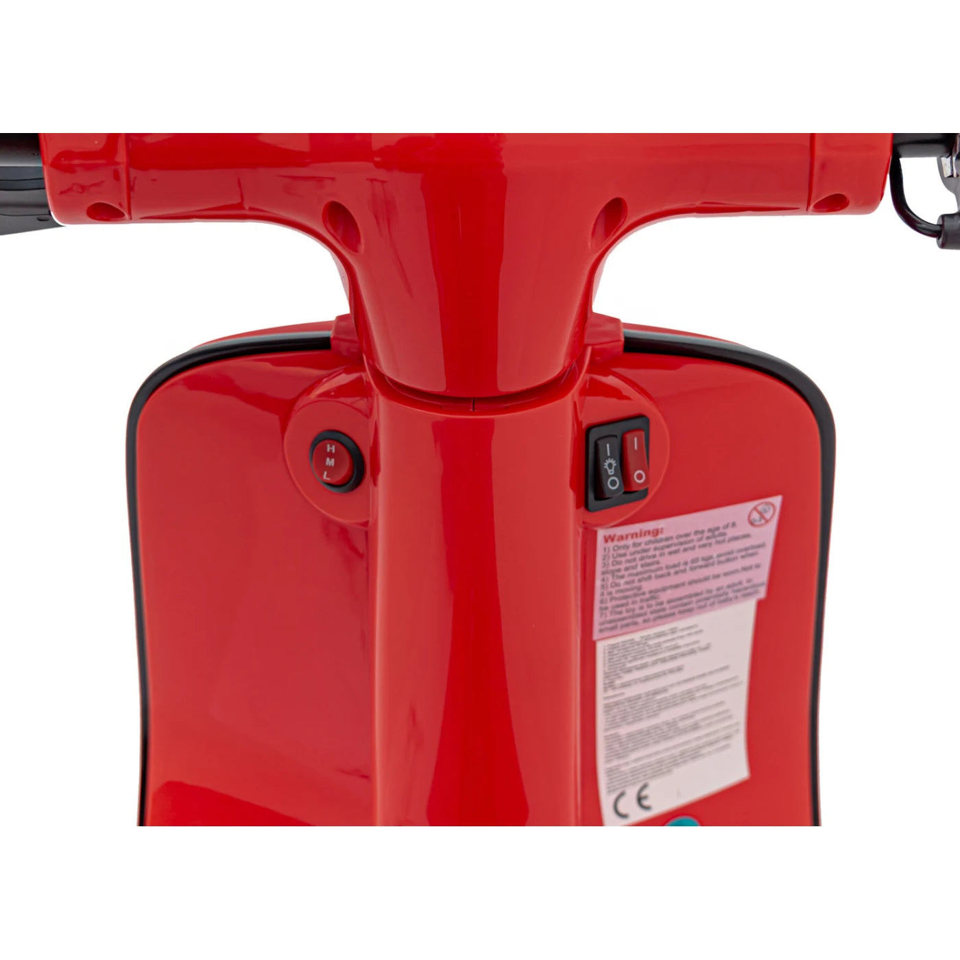 SCOOTER RETRO 23 RED 24V