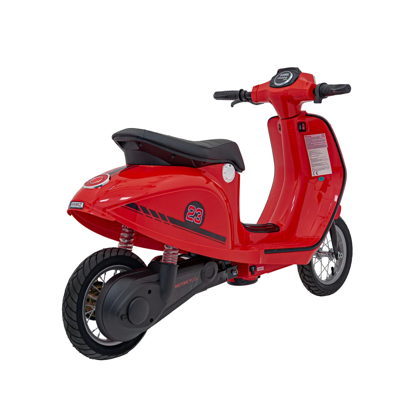 SCOOTER RETRO 23 RED 24V