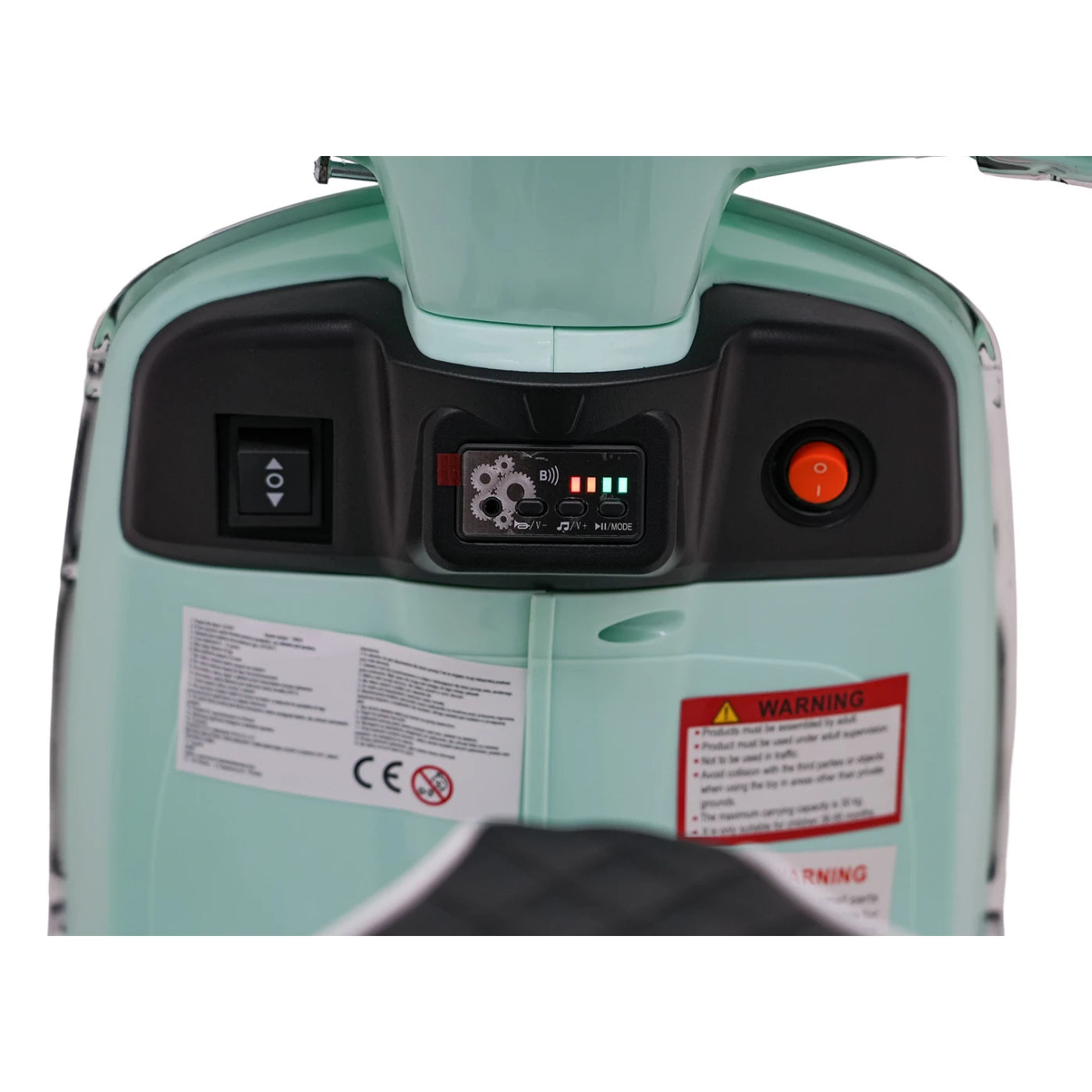 SCOOTER VESPA ROMA GREEN 12v