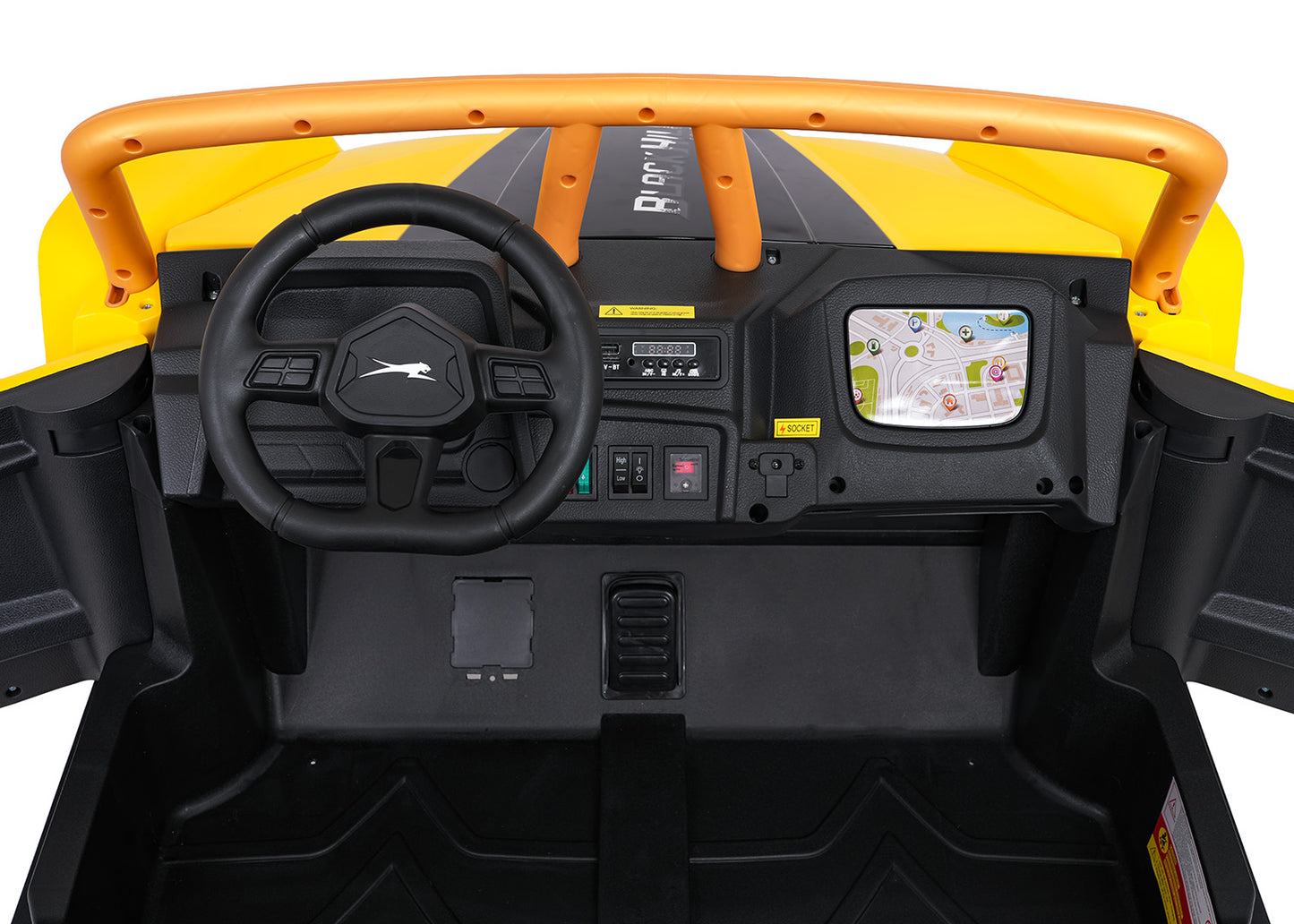 BUGGY ARTIC CAT WILCAT YELLOW 24v