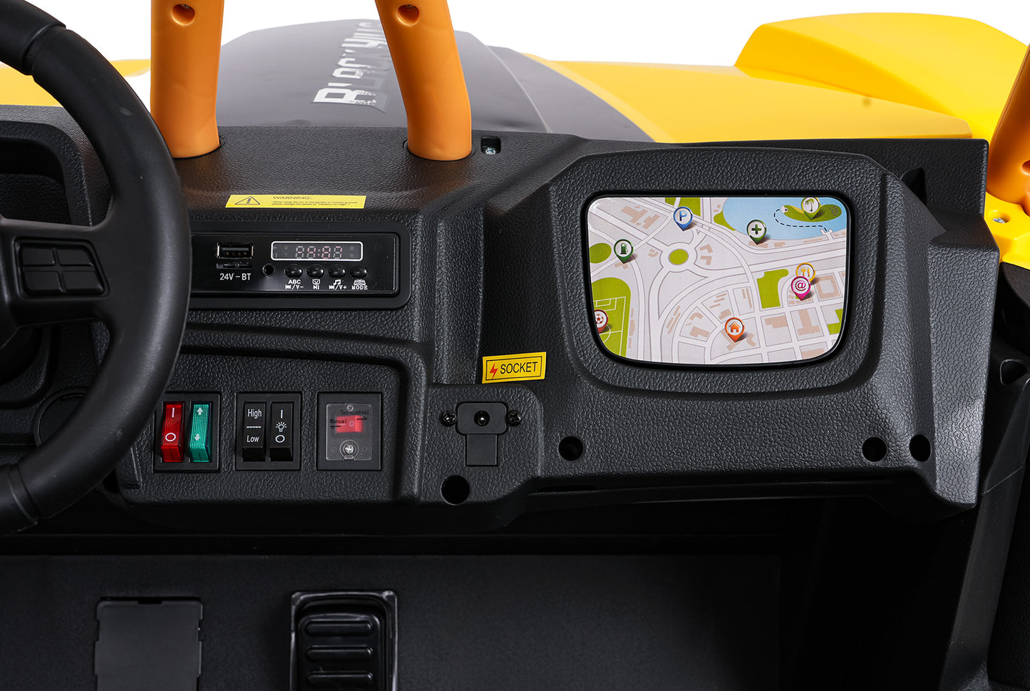 BUGGY ARTIC CAT WILCAT YELLOW 24v