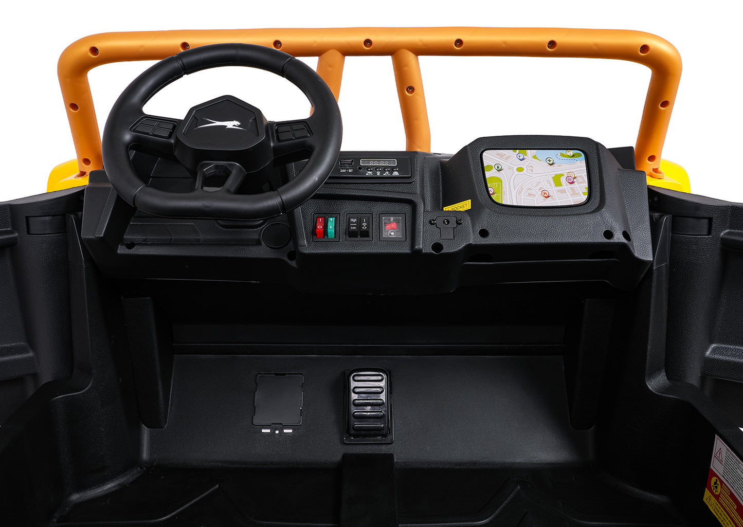 BUGGY ARTIC CAT WILCAT YELLOW 24v