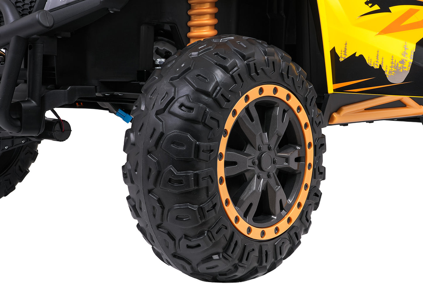 BUGGY ARTIC CAT WILCAT YELLOW 24v