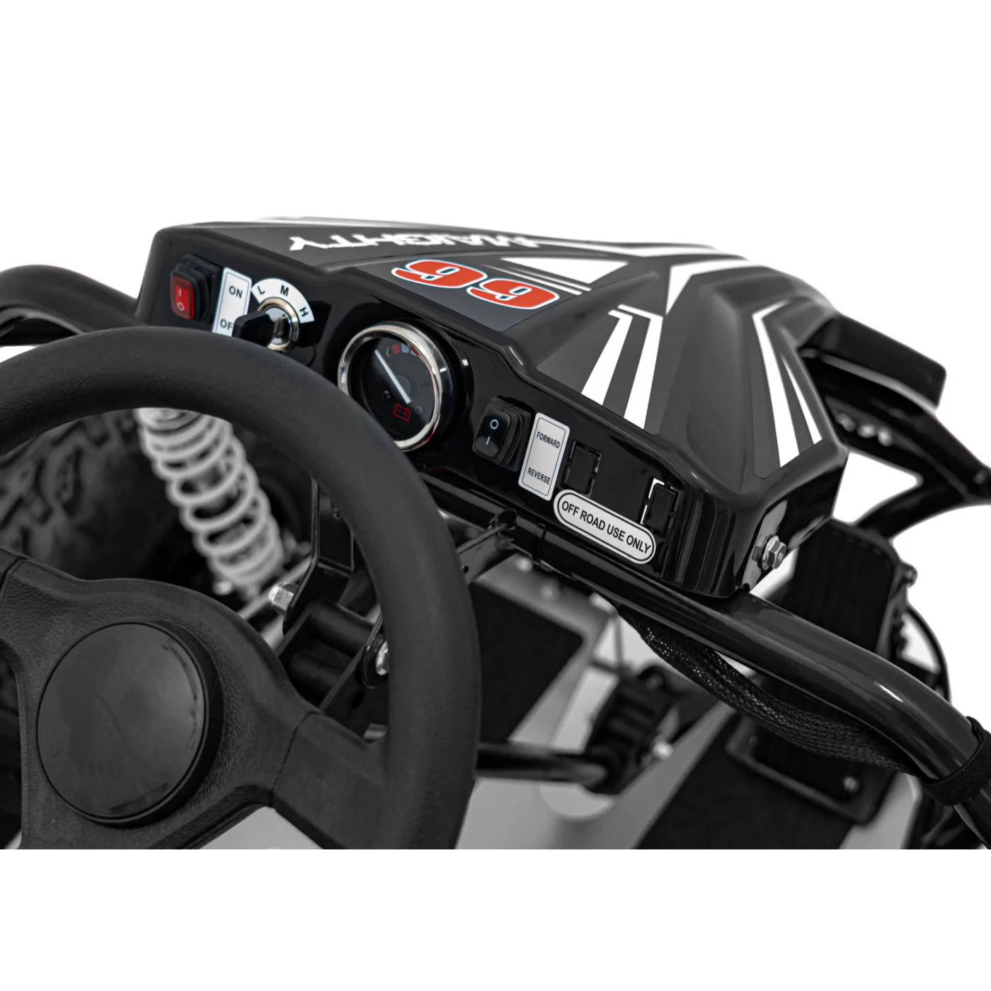 GO KART FAST MAIGHTY BLACK 48v