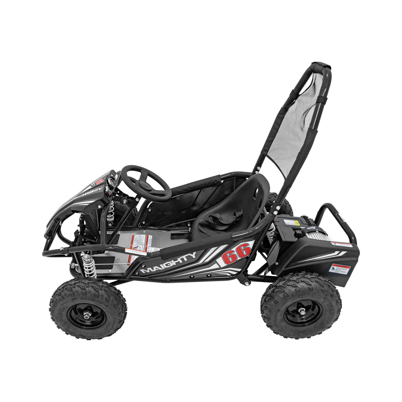 GO KART FAST MAIGHTY BLACK 48v