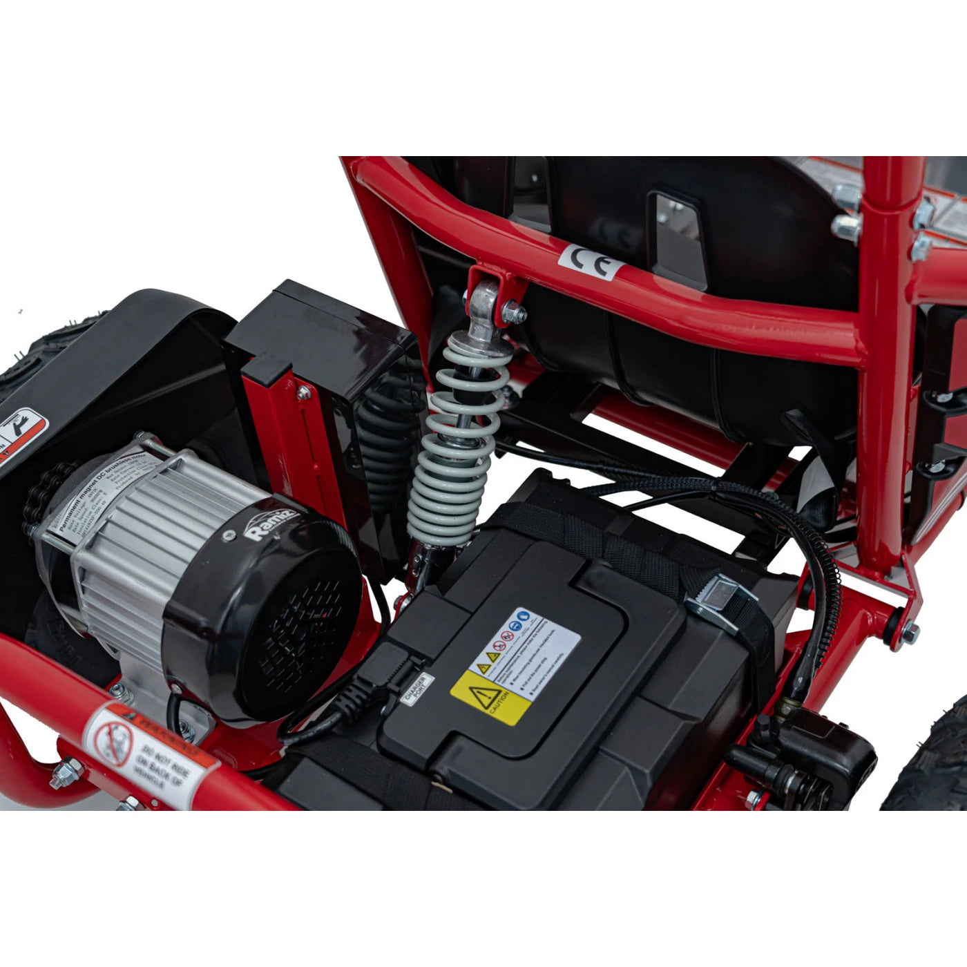 GO KART FAST MAIGHTY RED 48v