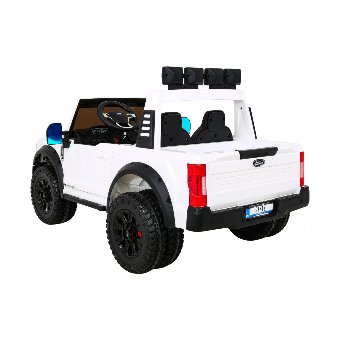 FORD SUPER DUTY WHITE 12V