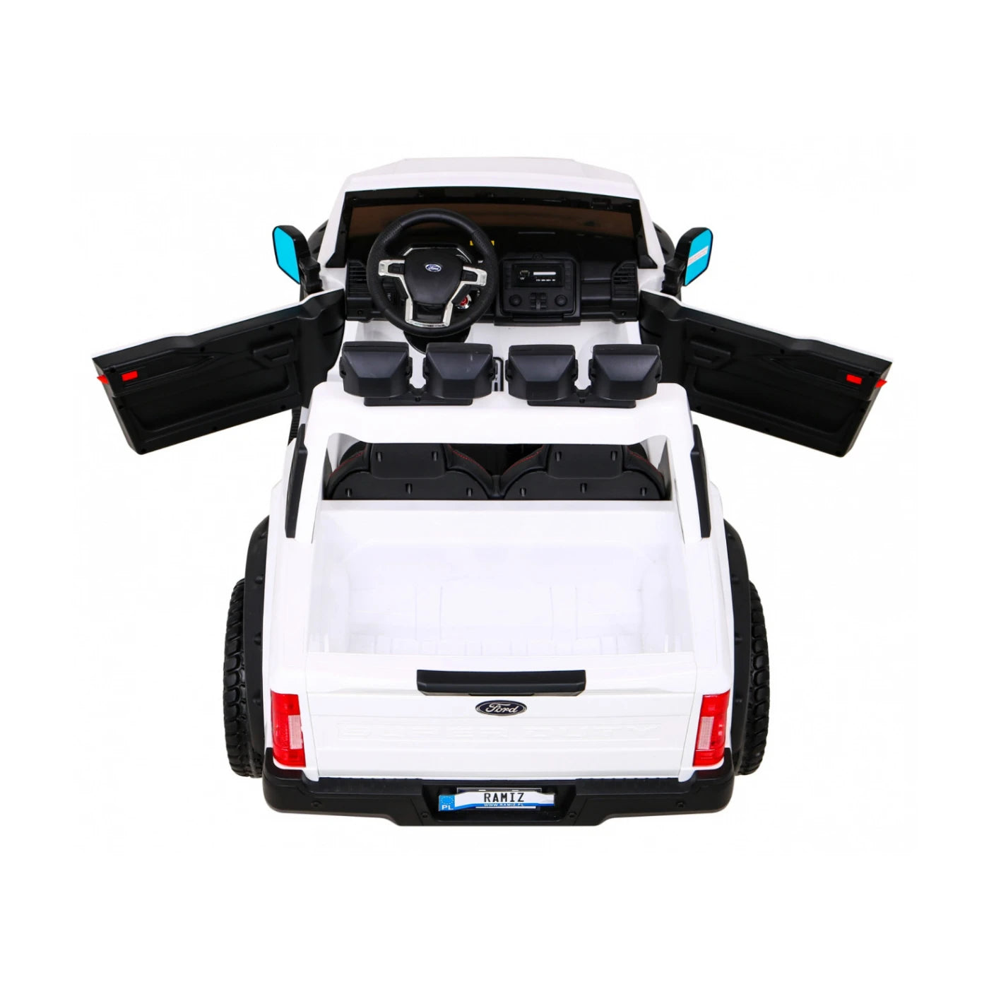 FORD SUPER DUTY WHITE 12V