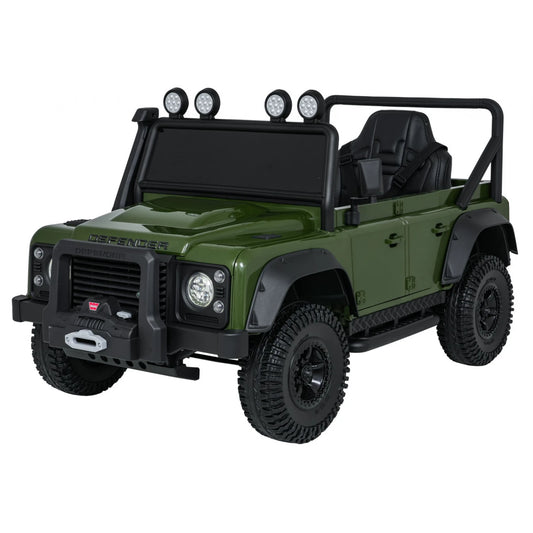 LAND ROVER DEFENDER 110 SVX GREEN 24V