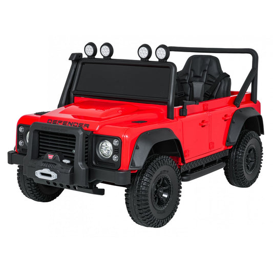 LAND ROVER DEFENDER 110 SVX RED 24V