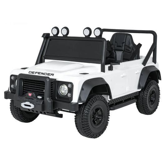 LAND ROVER DEFENDER 110 SVX WHITE 24V