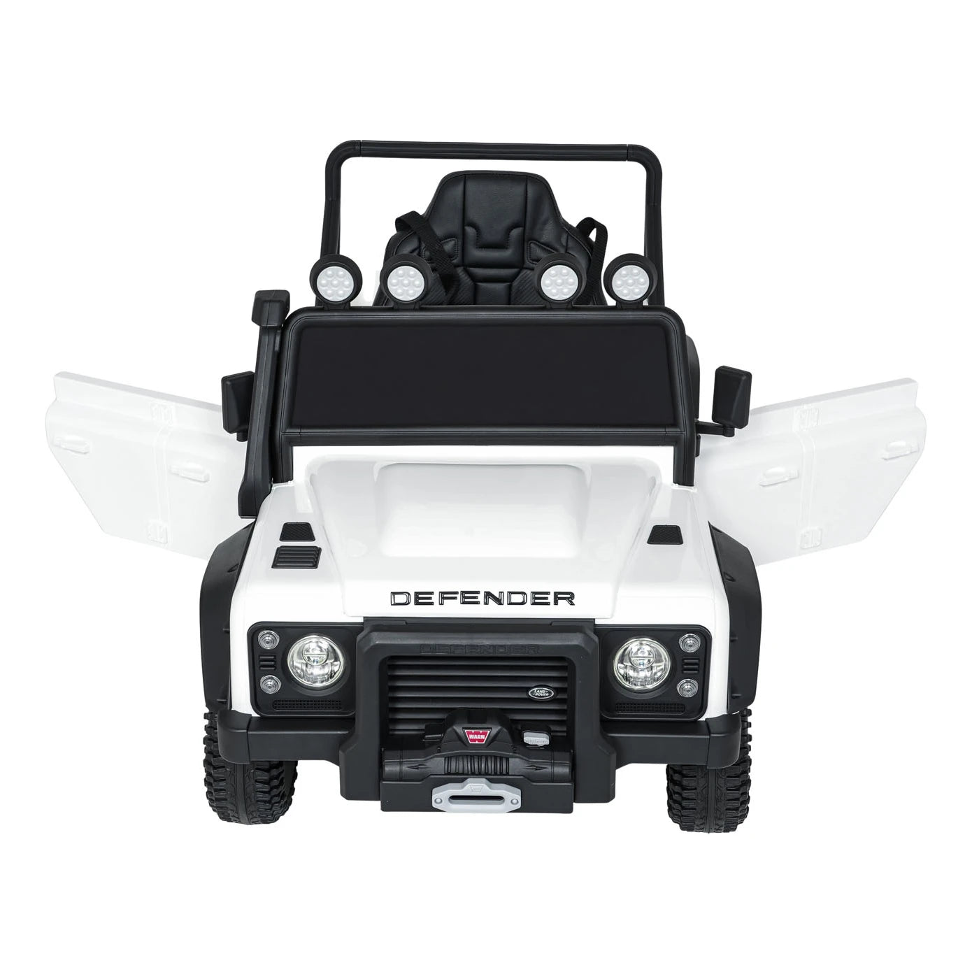LAND ROVER DEFENDER 110 SVX WHITE 24V