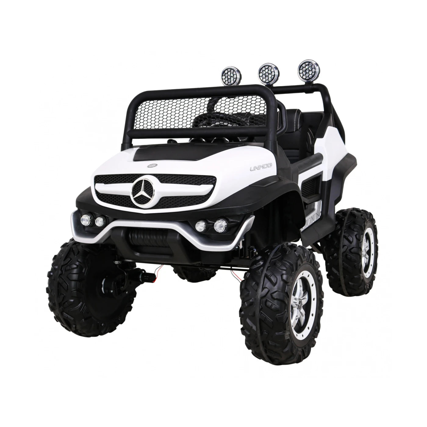 MERCEDES UNIMOG 4x4 WHITE 12v