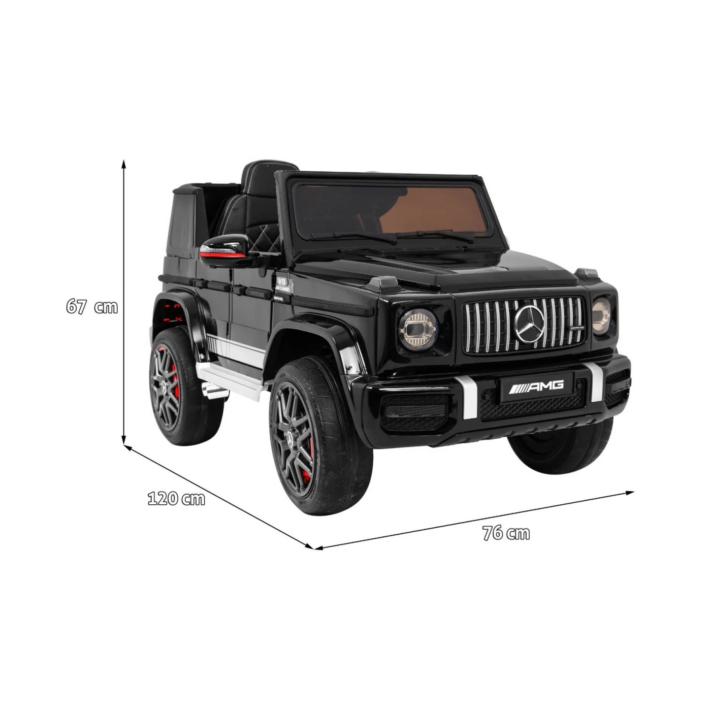 MERCEDES G63 BLACK 12V