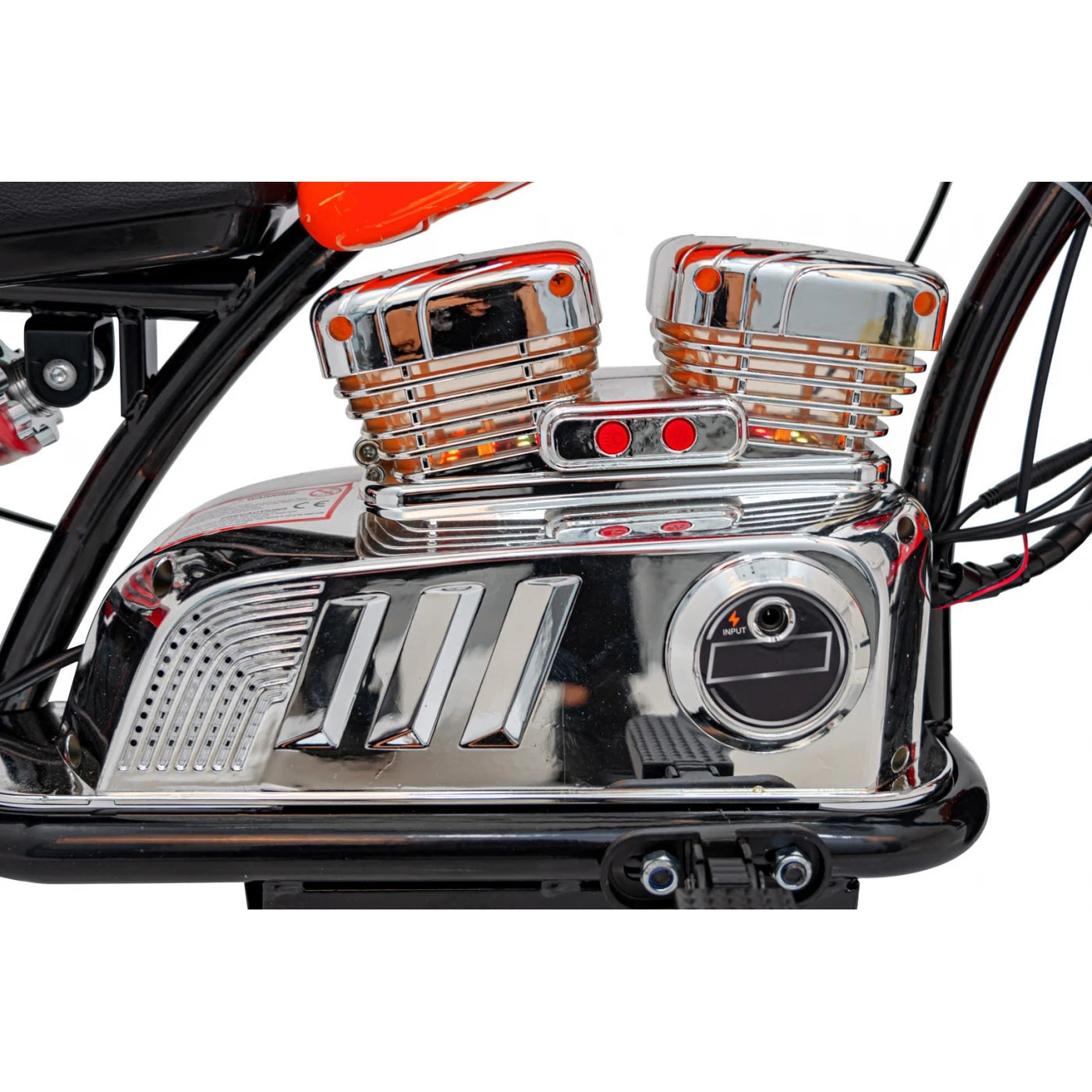 MOTO CHOPPER ORANGE 36V