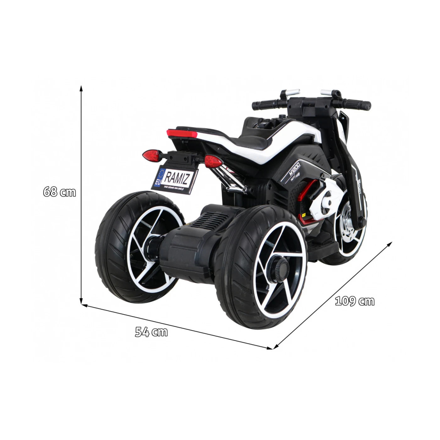 MOTO FUTURO WHITE 12V