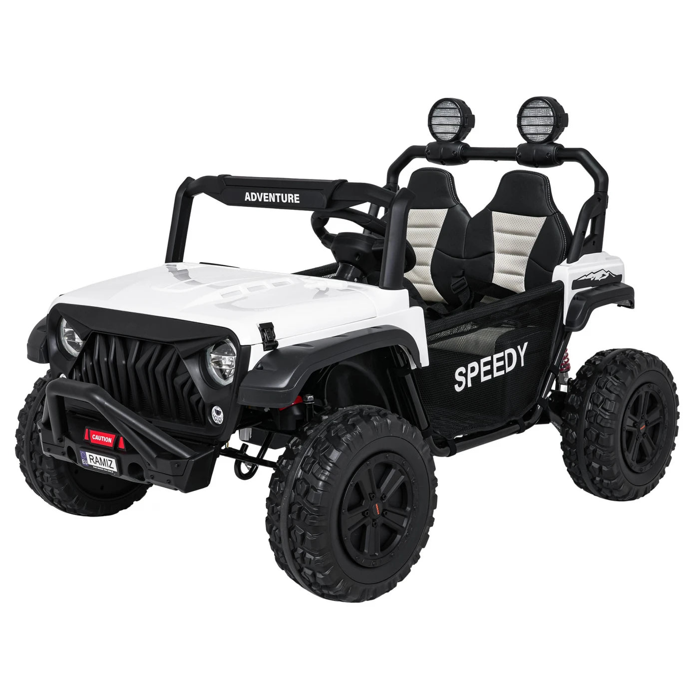 PASSION 4x4 OFF ROAD WHITE 24V