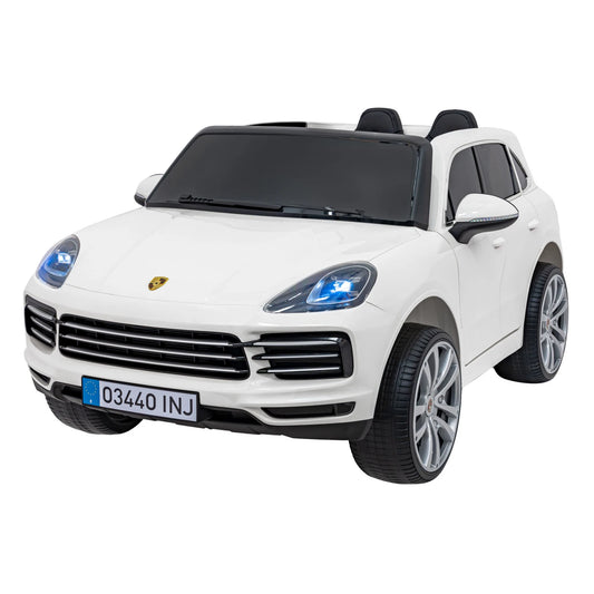 PORSCHE CAYENNE S WHITE 12V