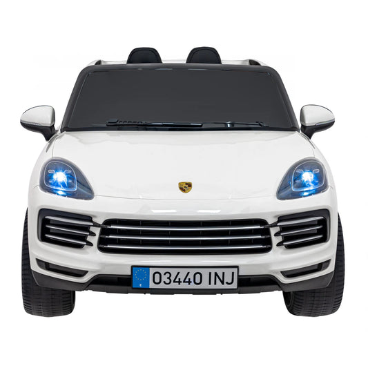 PORSCHE CAYENNE S WHITE 12V