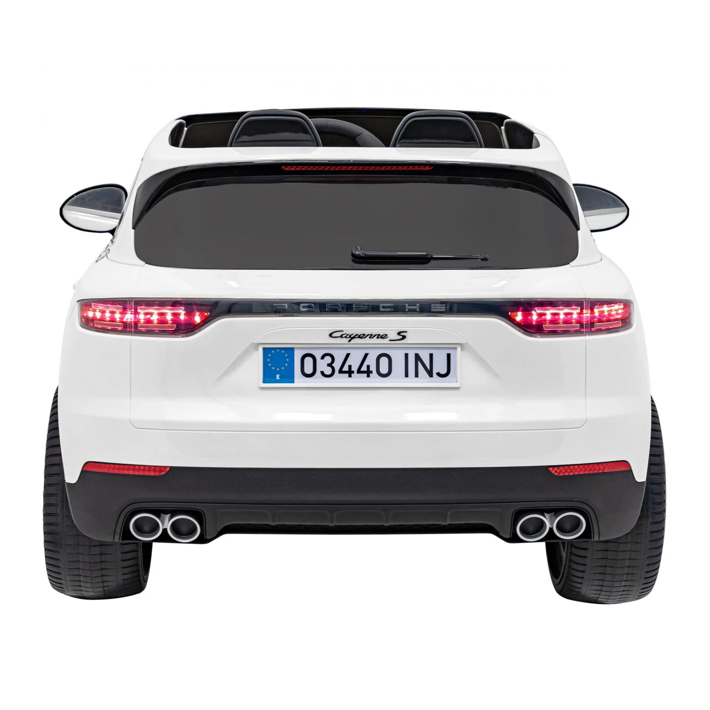 PORSCHE CAYENNE S WHITE 12V