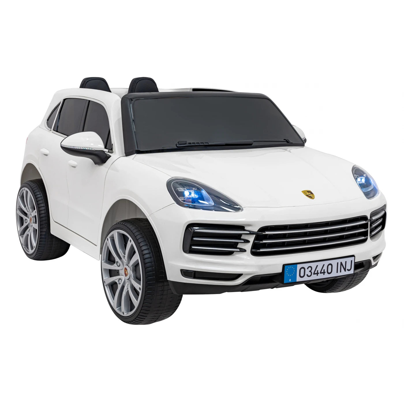 PORSCHE CAYENNE S WHITE 12V