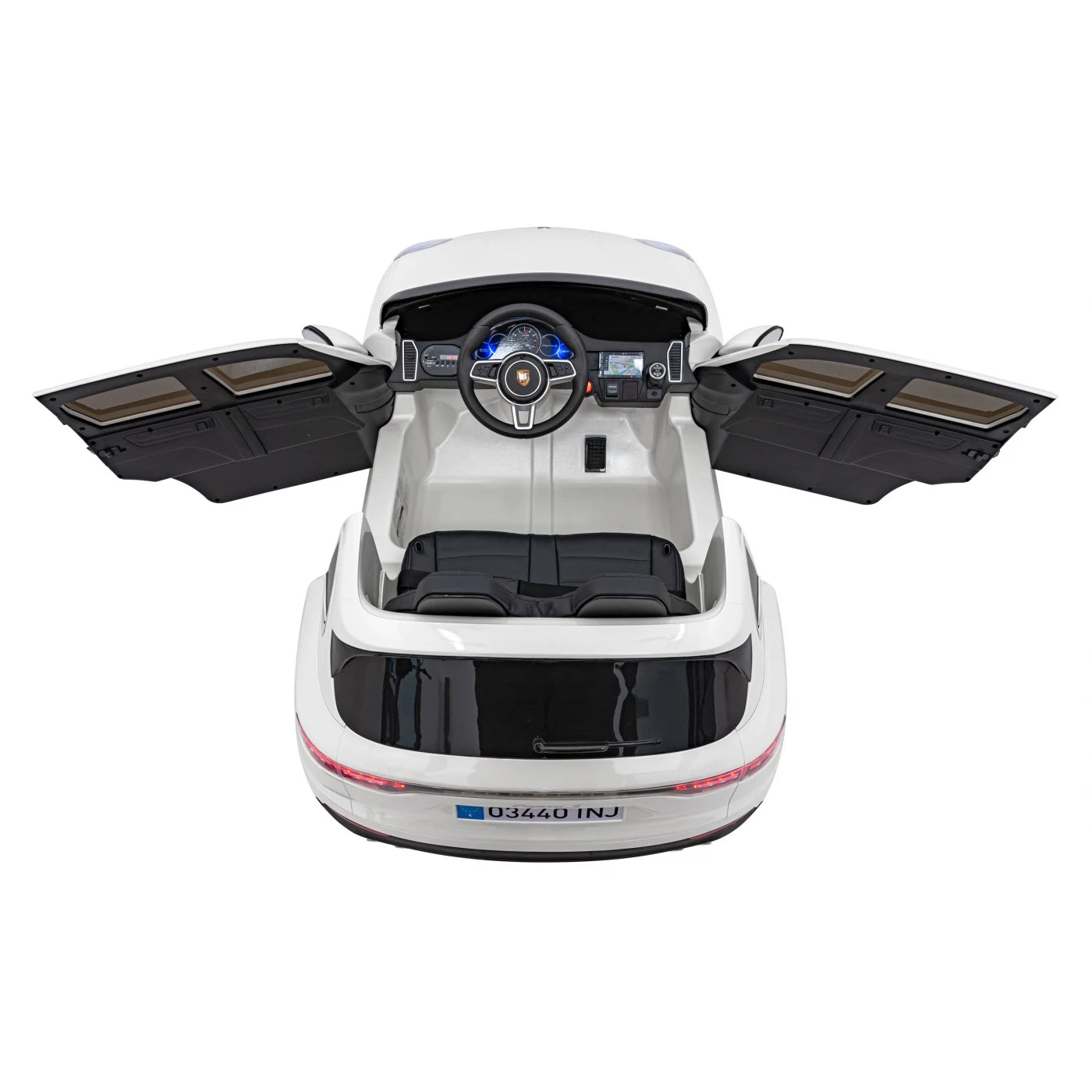 PORSCHE CAYENNE S WHITE 12V