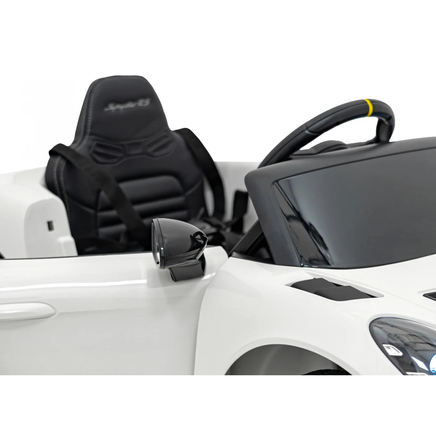 PORSCHE SPYDER RS 718 MP4 WHITE 12V