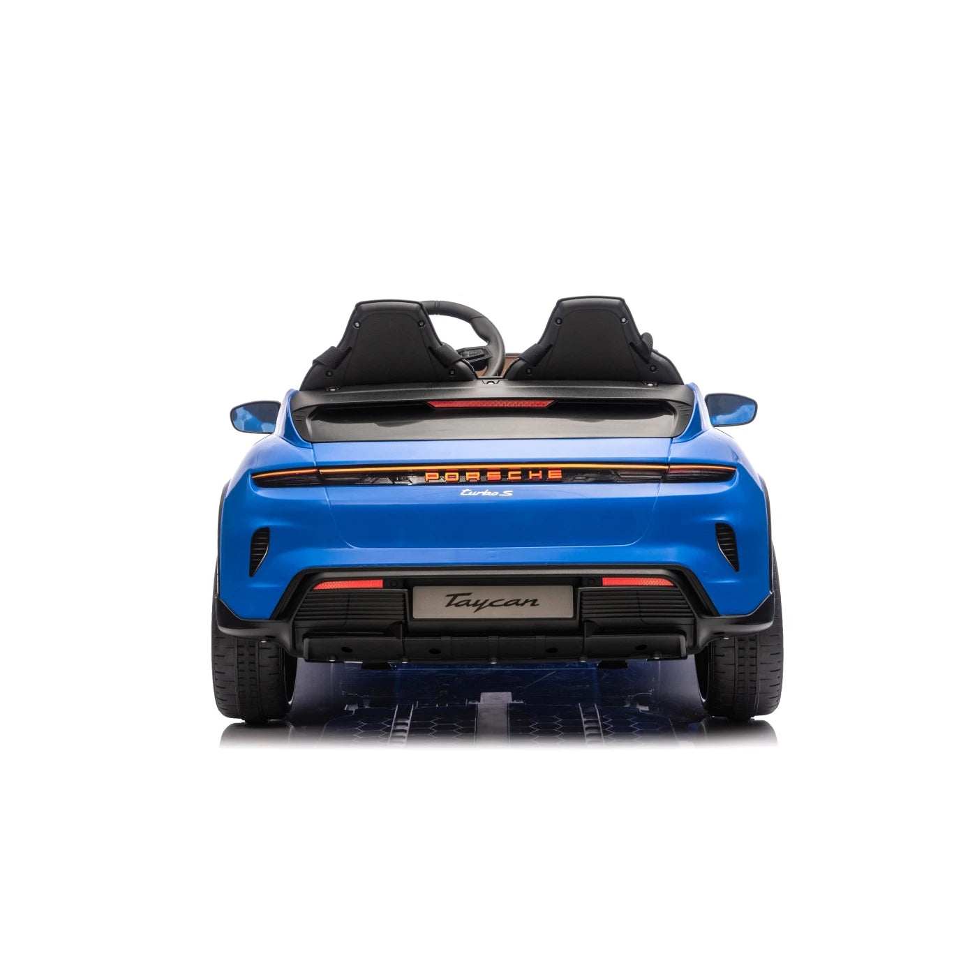 A PORSCHE TAYCAN TURBO S BLUE 24v