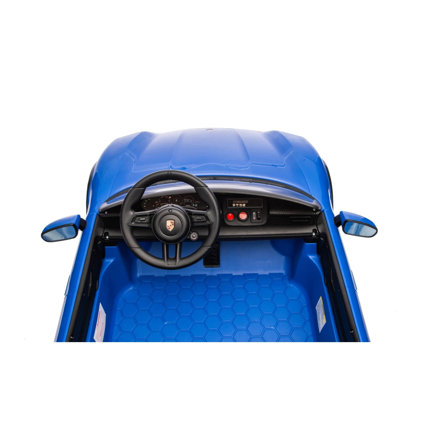 A PORSCHE TAYCAN TURBO S BLUE 24v